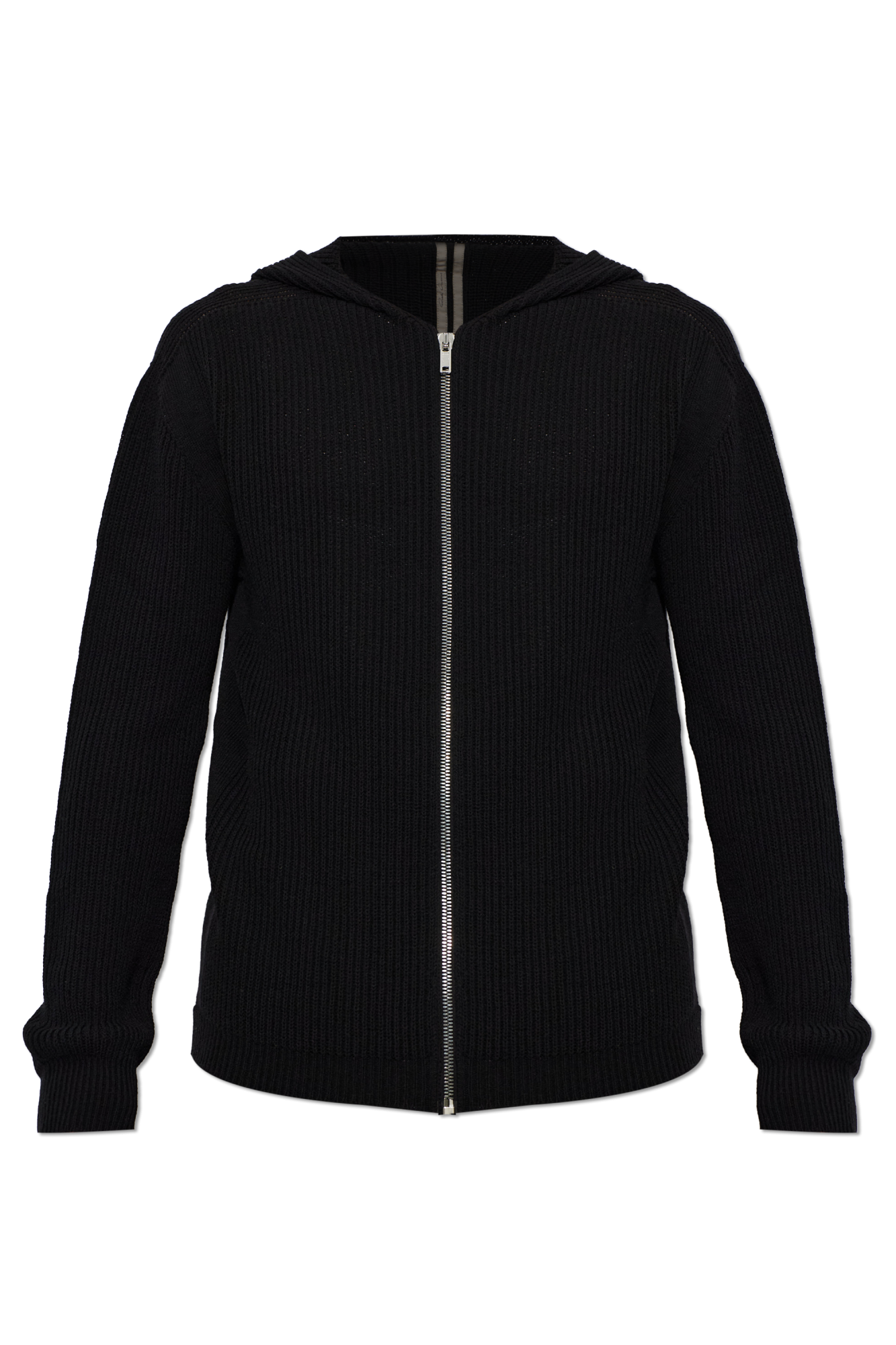 Rick Owens Wool cardigan with hood | Men's | Vitkac